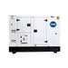 White industrial generator with ASE logo on a white background